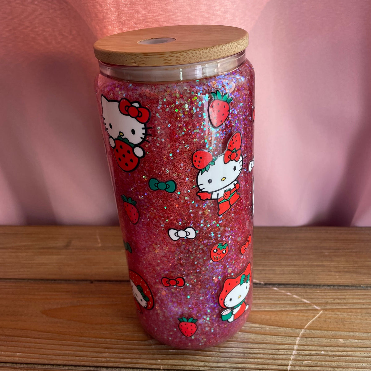 Snow Globe Glass Cups
