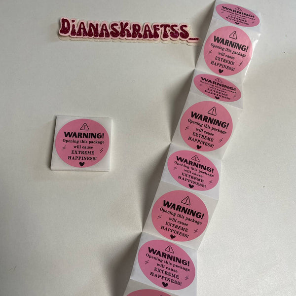 2inch Circle Thermal Stickers