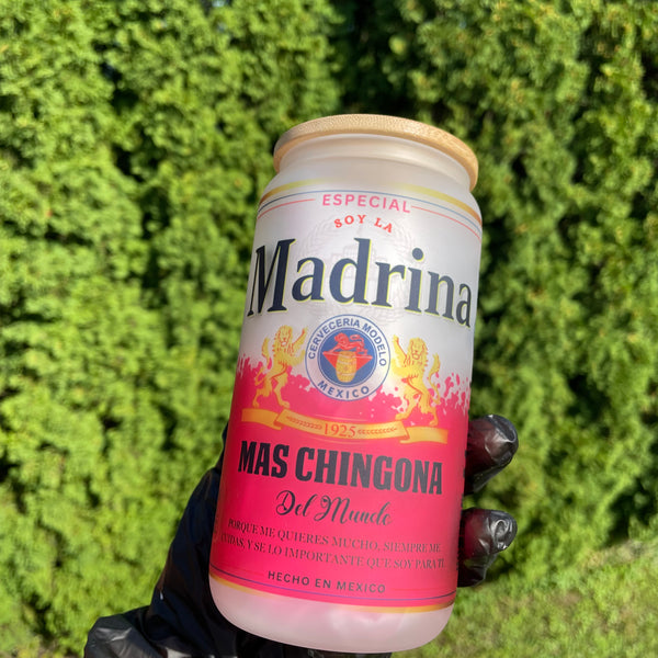 Madrina/Padrino glass cup