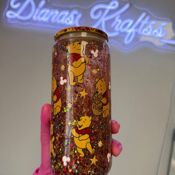 Snow Globe Glass Cups