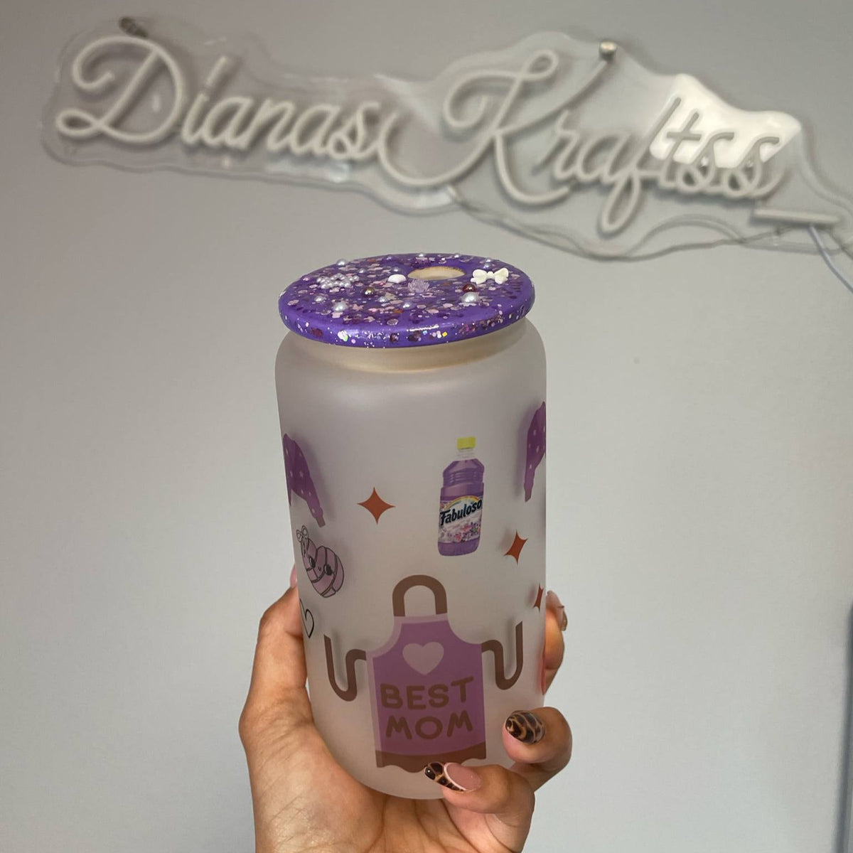 Custom 16oz. Frosted cup