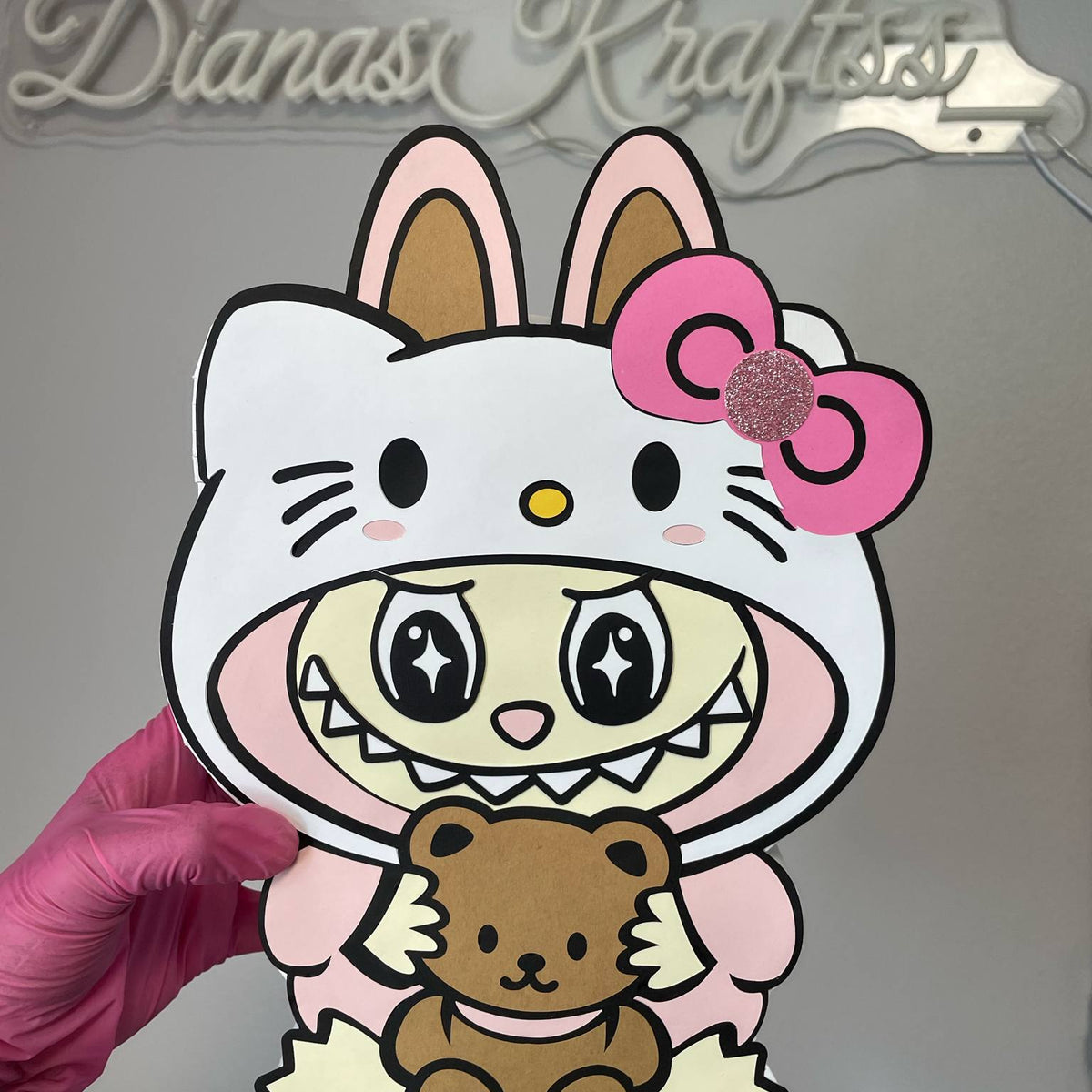 Labubu/Hello Kitty 3D Box