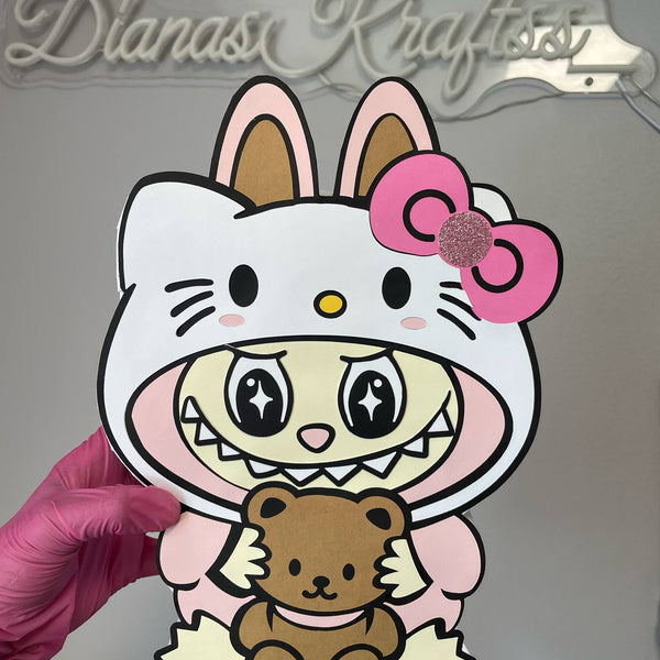 Labubu/Hello Kitty 3D Box