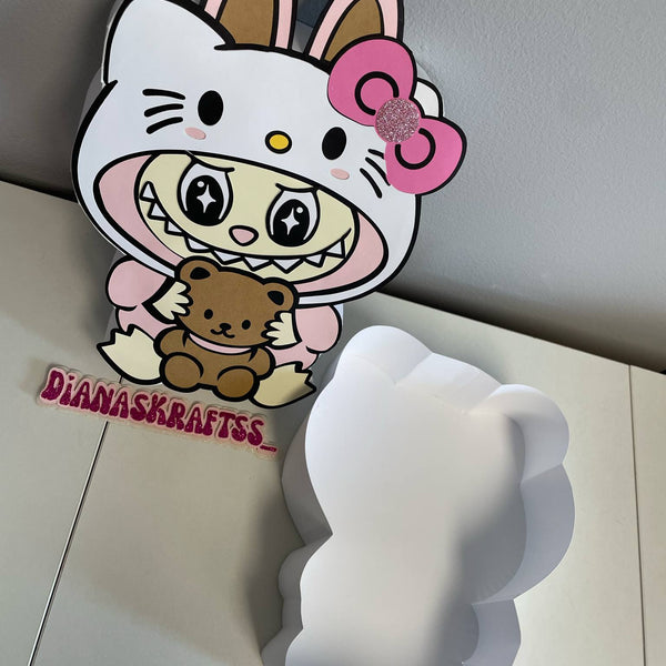 Labubu/Hello Kitty 3D Box